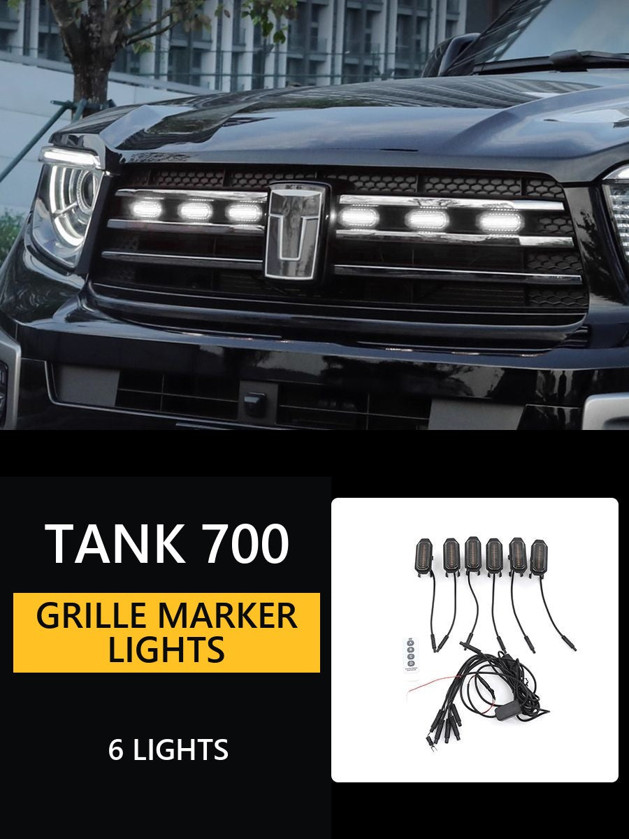 LED yellow headlights for Tank 700 grille#Colour_White-coloured