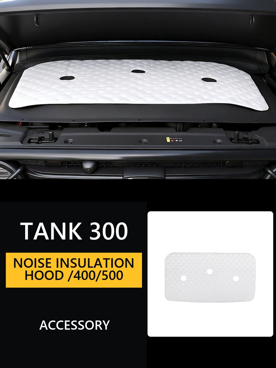 Noise insulation of the hood for Tank 300/400/500#Colour_White-coloured
