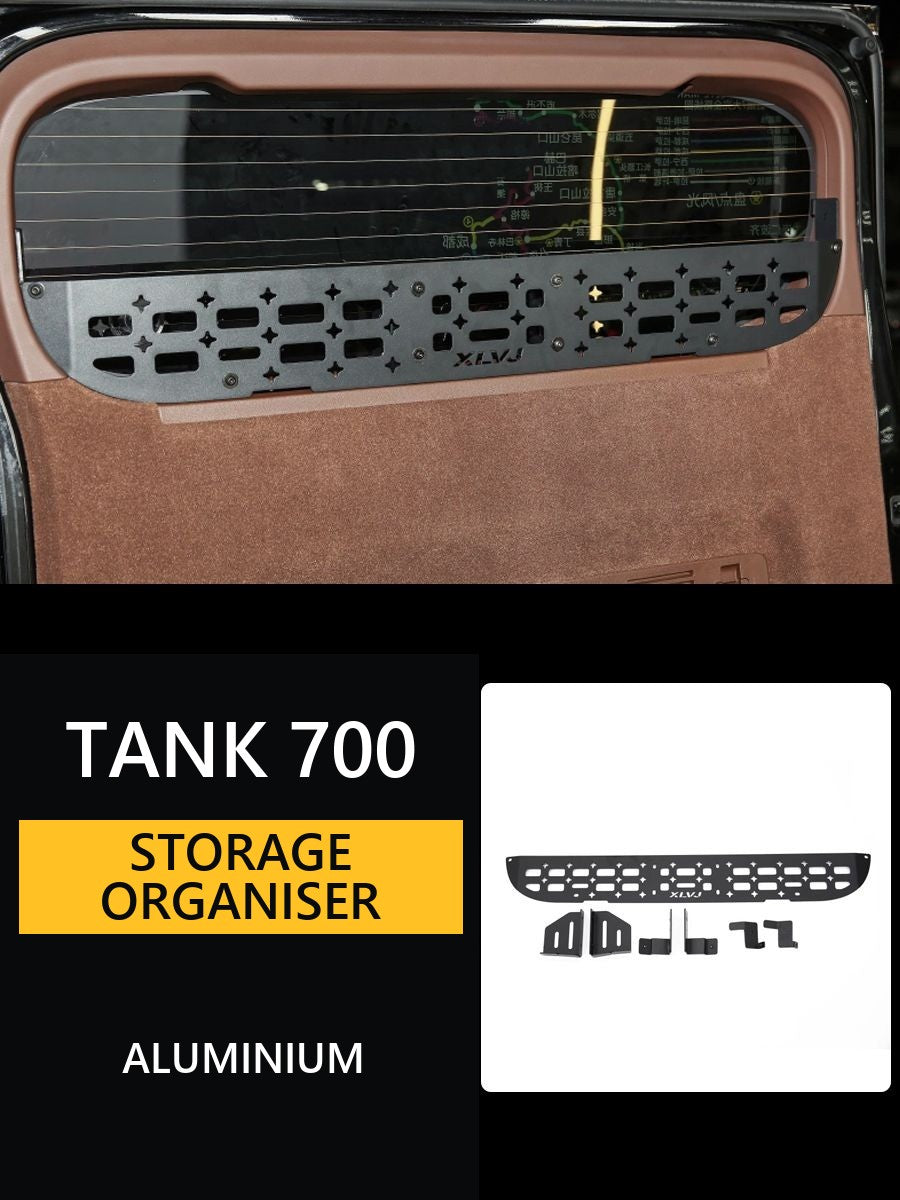 Organiser-fencing for the rear window Tank 700