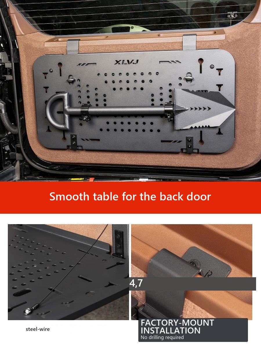 Folding table organiser for the rear door Tank 700 – image 2