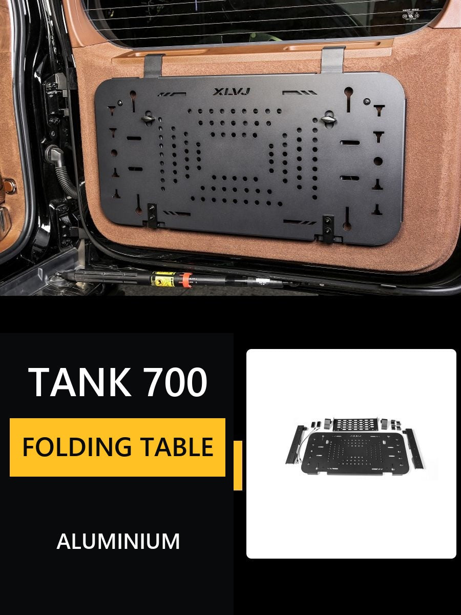 Folding table organiser for the rear door Tank 700 – image 7#Colour_Matte