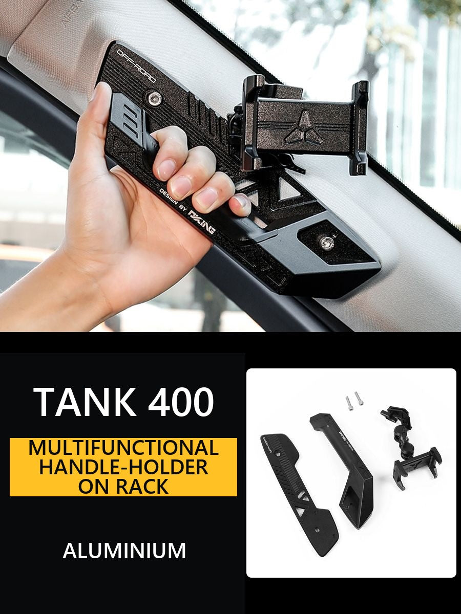 Multifunctional handle-holder on rack A for Tank 400 – image 8#Colour_Matte
