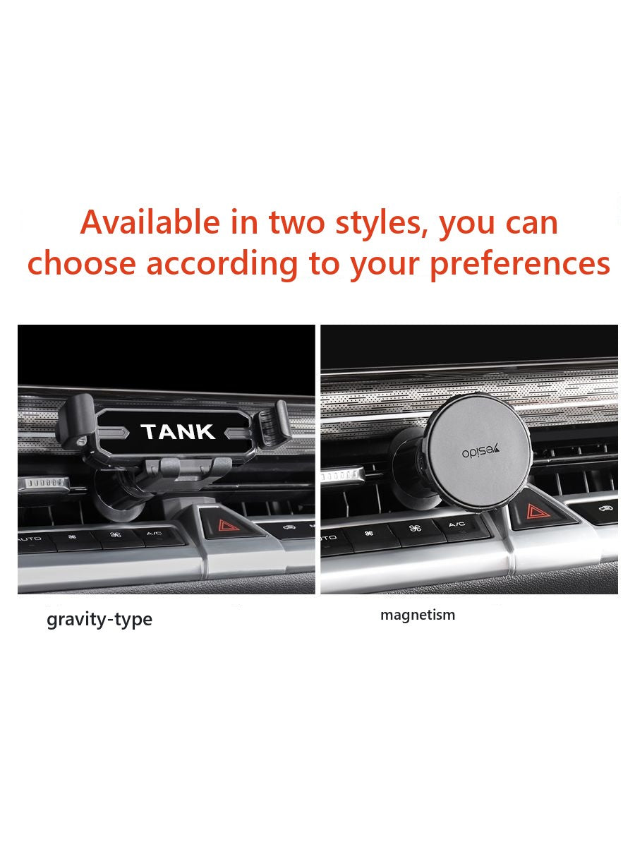 Magnetic holder for phone on air conditioner deflector Tank 400 – image 2