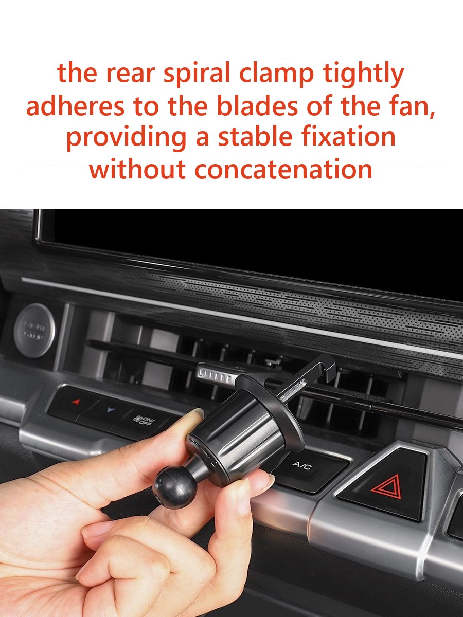 Magnetic holder for phone on air conditioner deflector Tank 400 – image 3