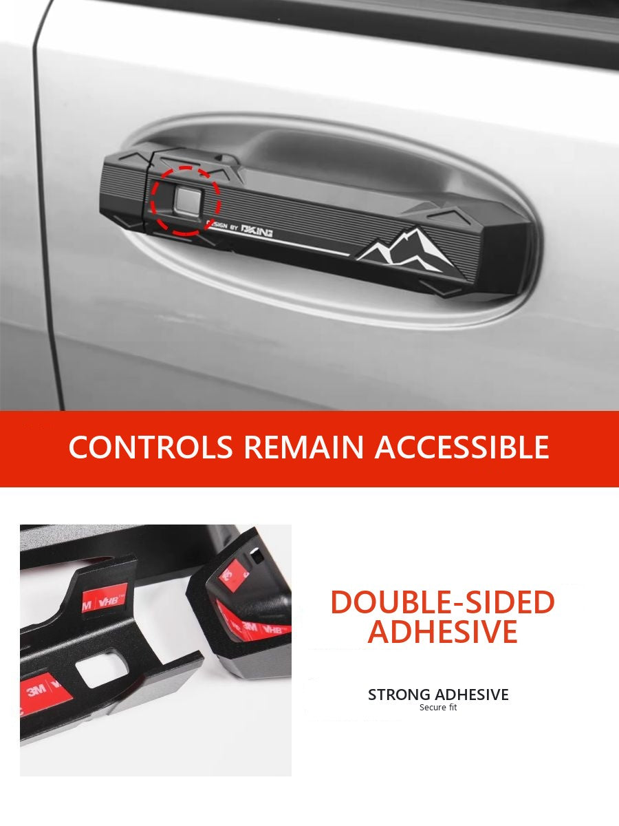 Mechanic-Style Aluminium Door Handle Cover Set for Tank 400 – image 4