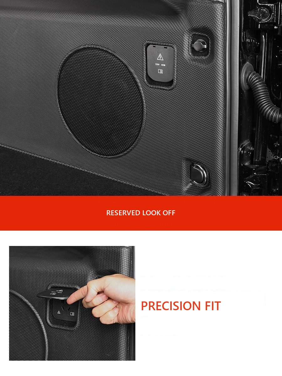 Waterproof trunk mat Tank 400 Hi4-T from TPE �C Style 2 – image 7
