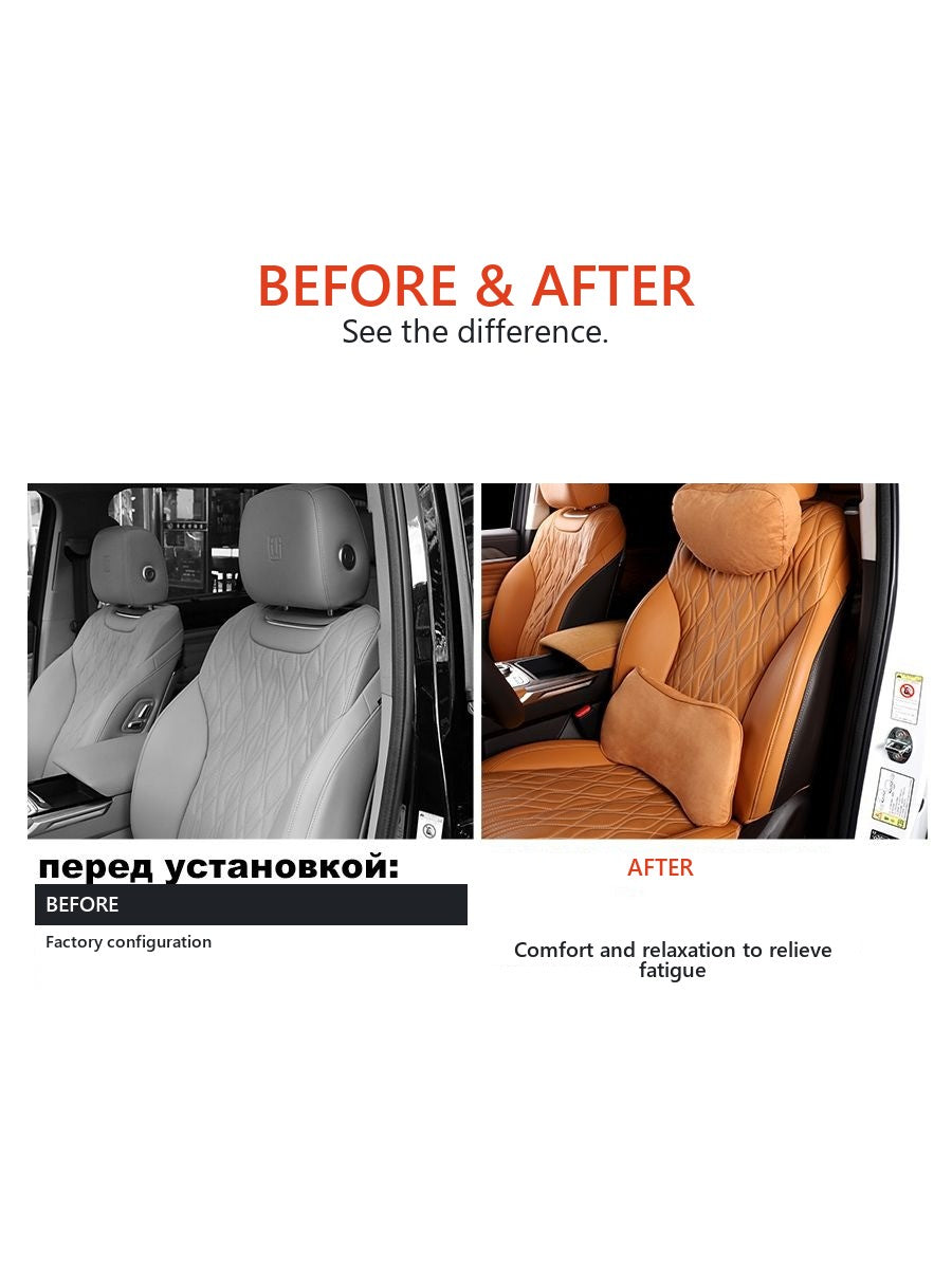 Headrest and lumbar cushion for Tank 500, Comfort for driver and passengers �C Style 2 – image 3