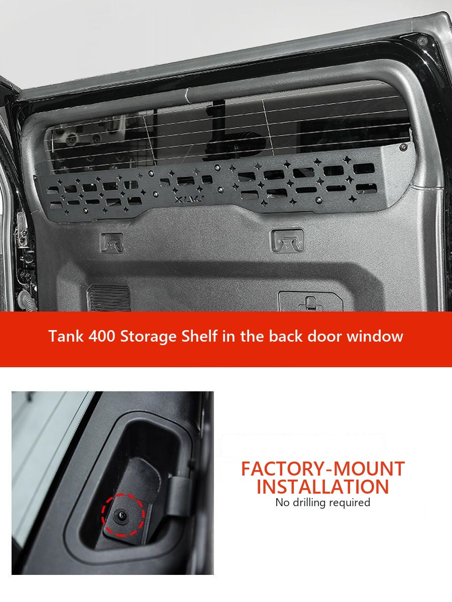 Storage frame on the tailgate and windowsill railing for Tank 400 �C Style 2 – image 2