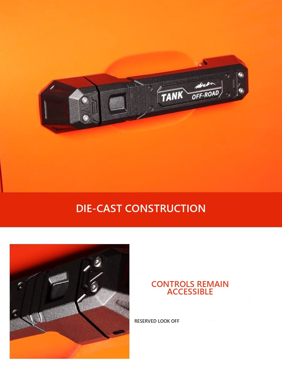Cyberpunk-Style Door Handle Cover Set for Tank 300 �C Style 2 – image 2