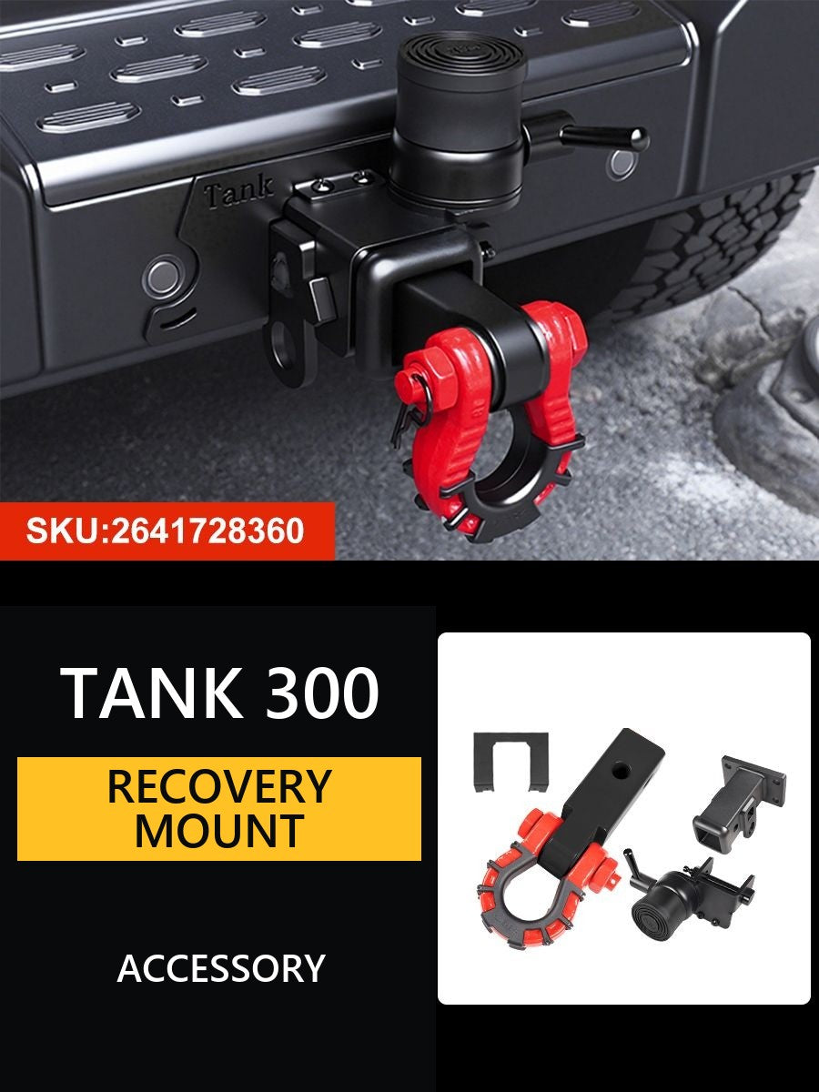 Towing hook for Tank 300 with wheel support – product image 1#Colour_Cream