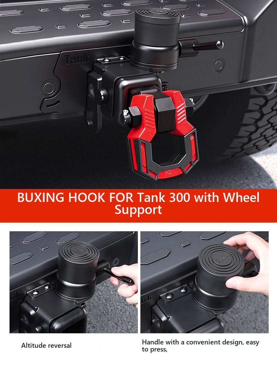 Towing hook for Tank 300 with wheel support – image 2