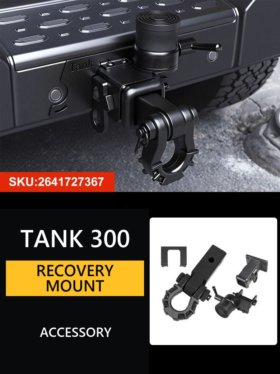 Towing hook for Tank 300 with wheel support – image 11#Colour_Chocolate