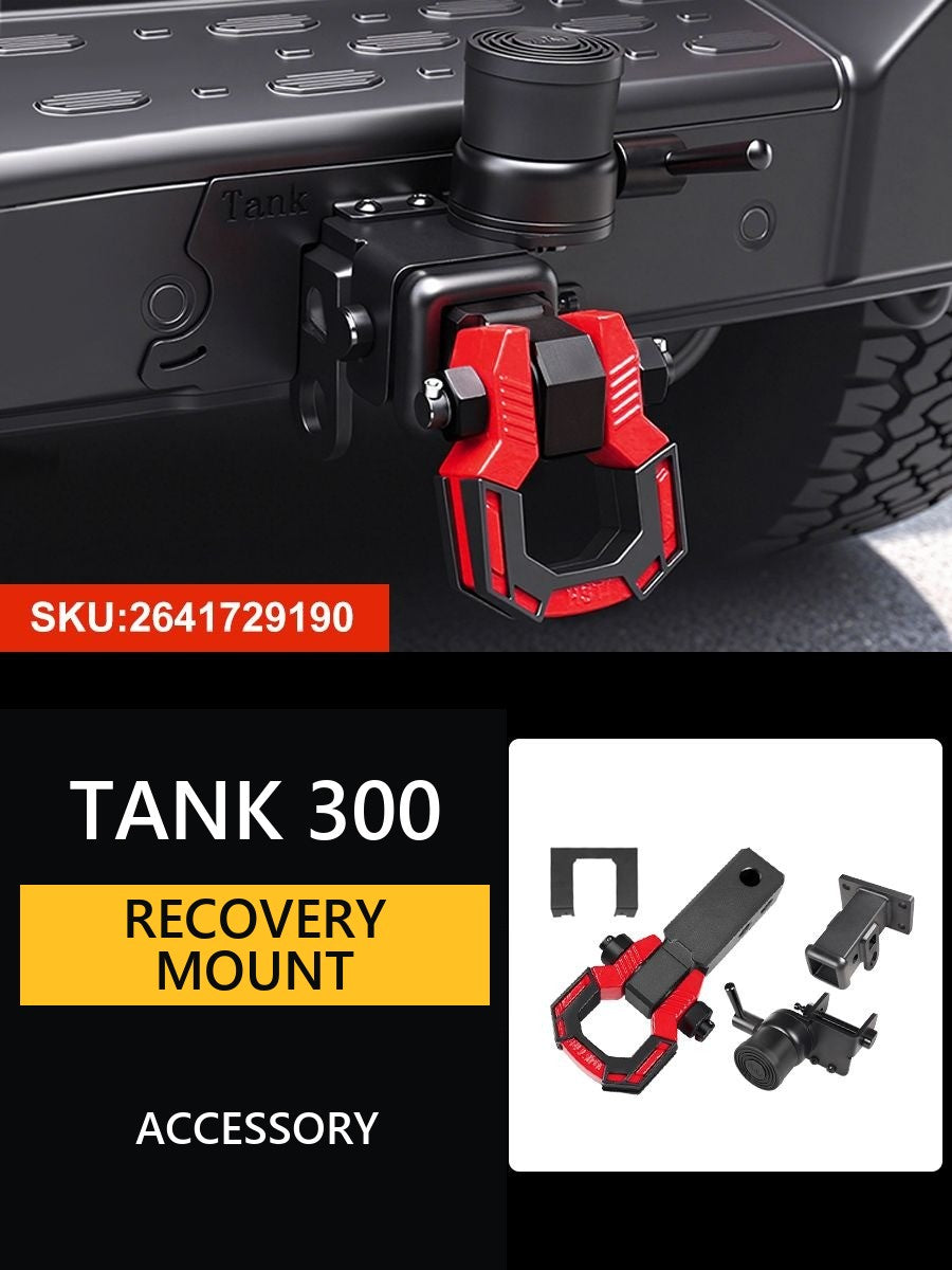 Towing hook for Tank 300 with wheel support – image 12#Colour_Khaki