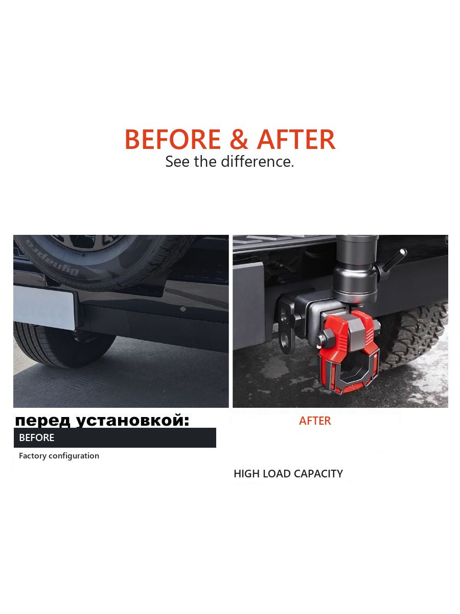 Towing hook for Tank 400 with wheel support – image 3