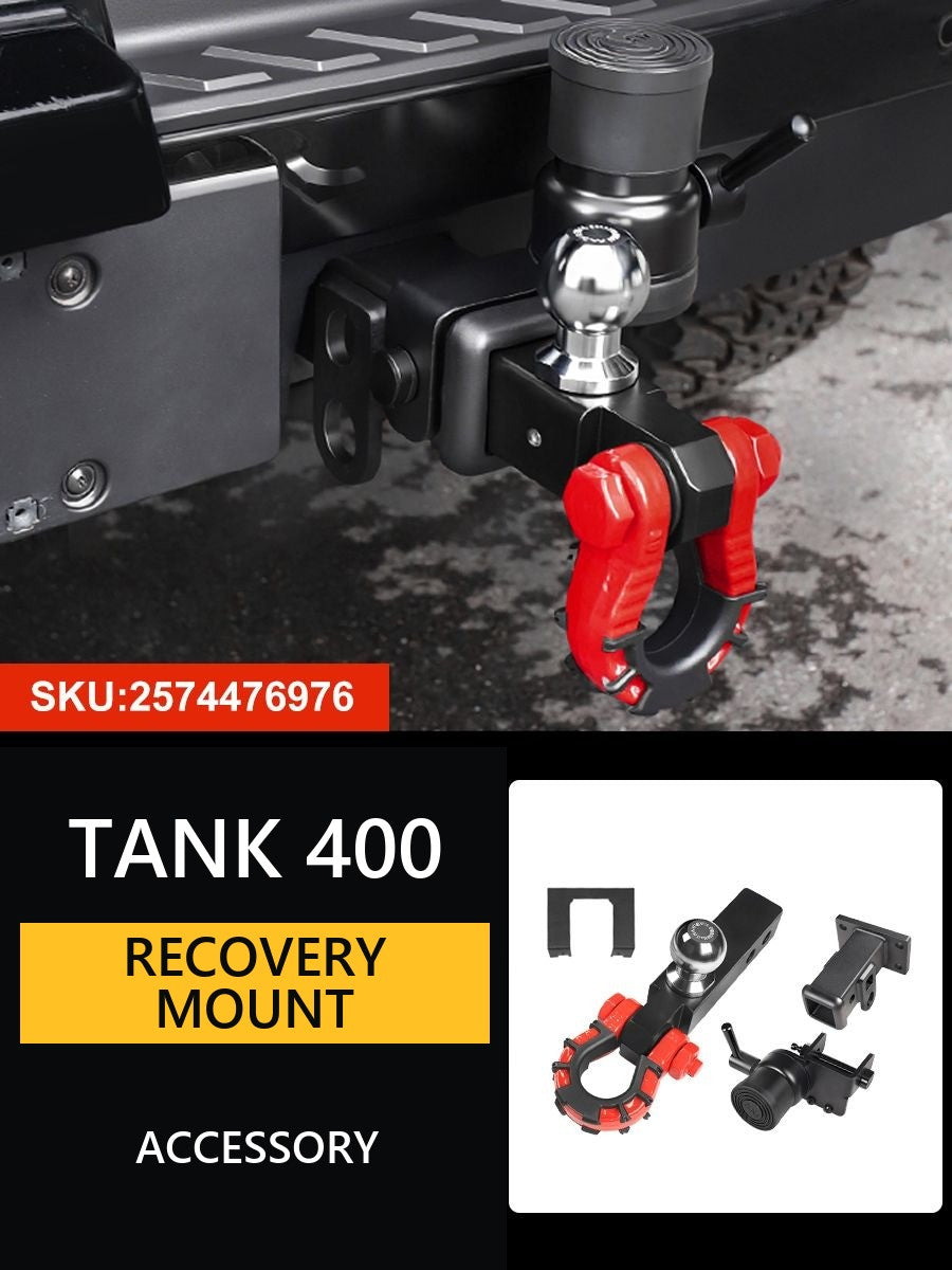 Towing hook for Tank 400 with wheel support – image 7#Colour_Multicolour