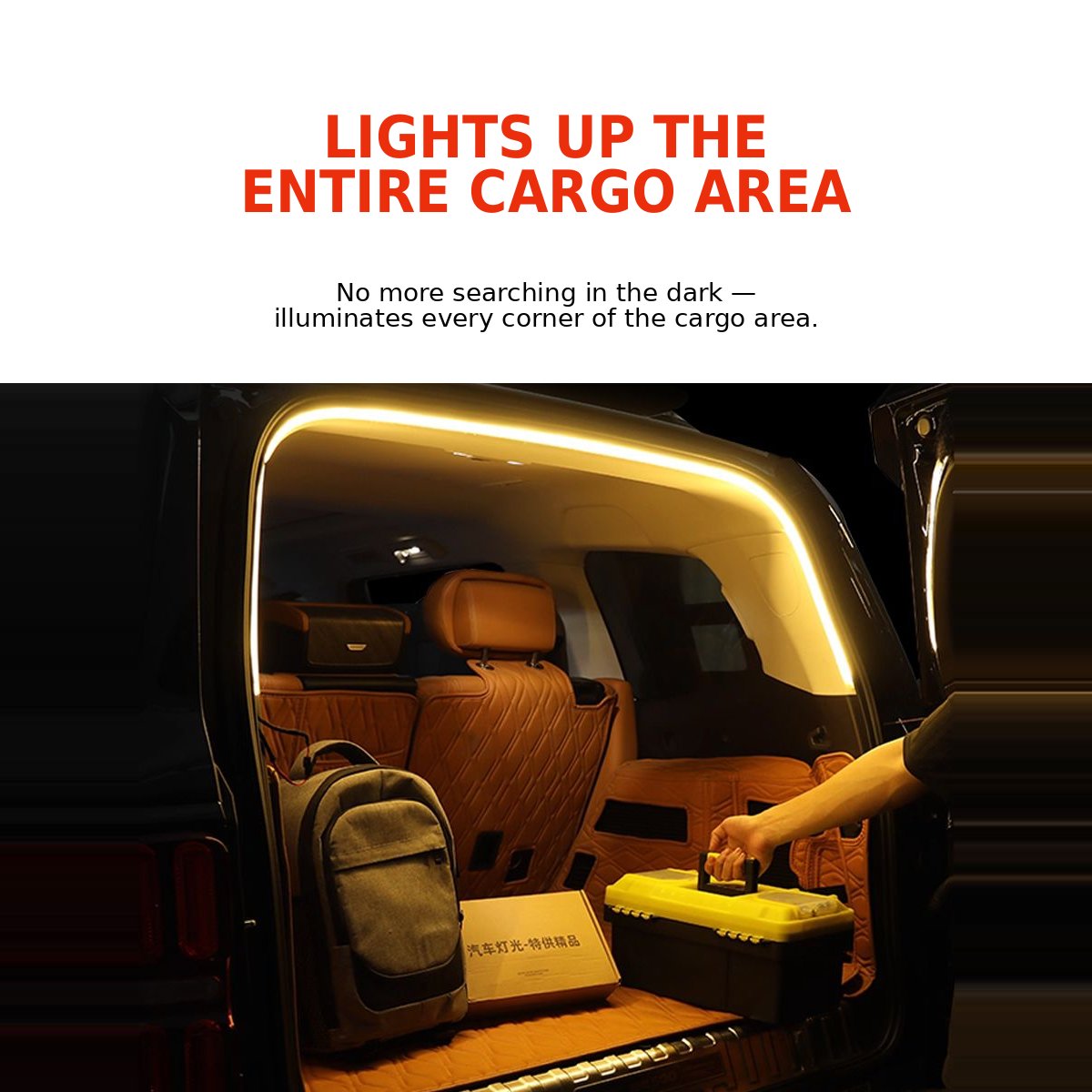 LED trunk lighting tape for Tank 500 – image 4