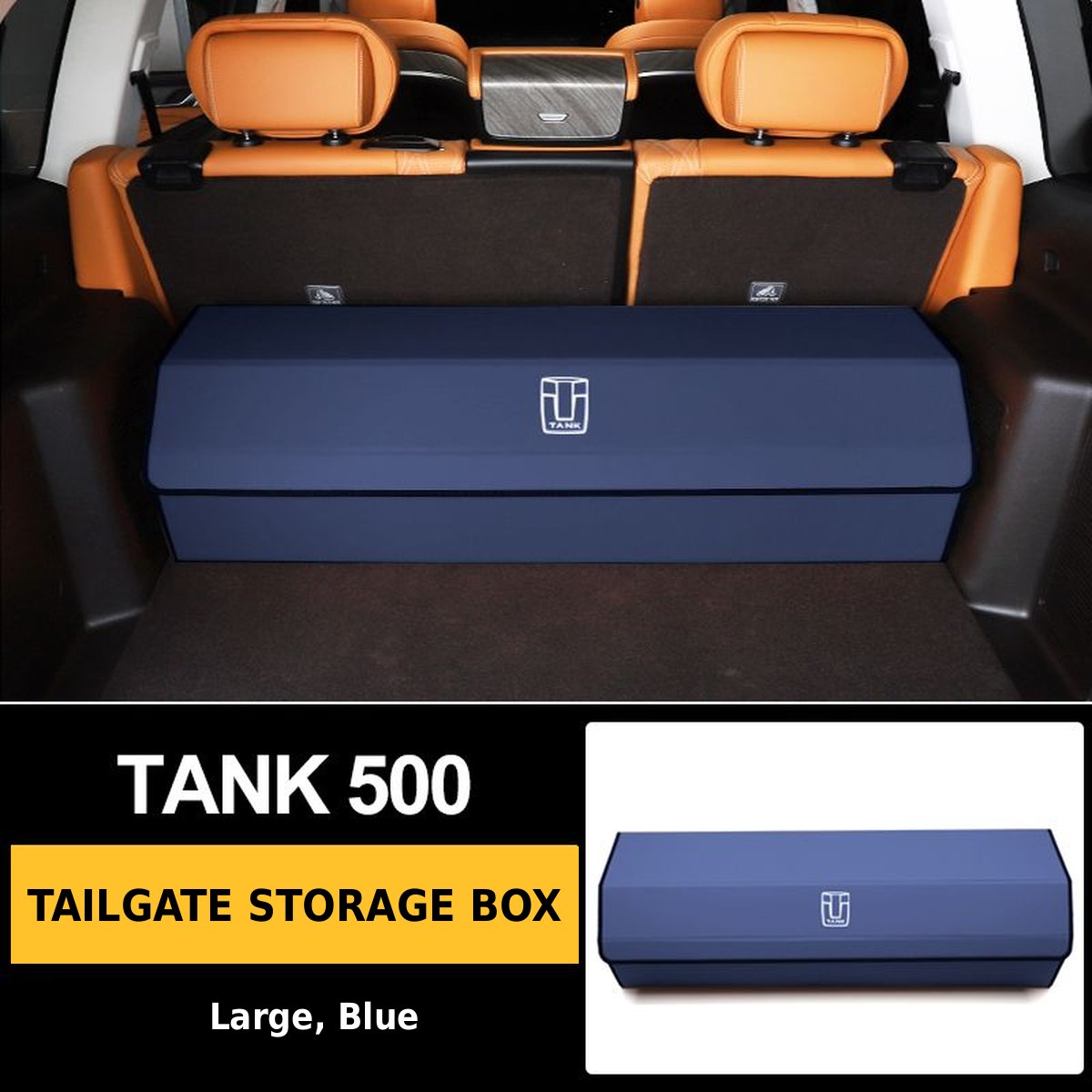 Tailgate Storage Box for Tank 500 – Large / Blue