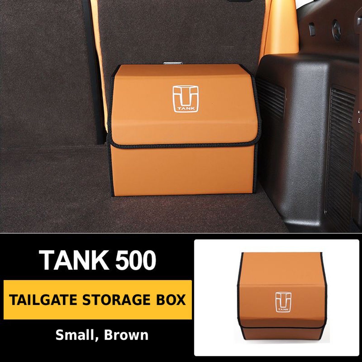 Tailgate Storage Box for Tank 500 – Small / Brown