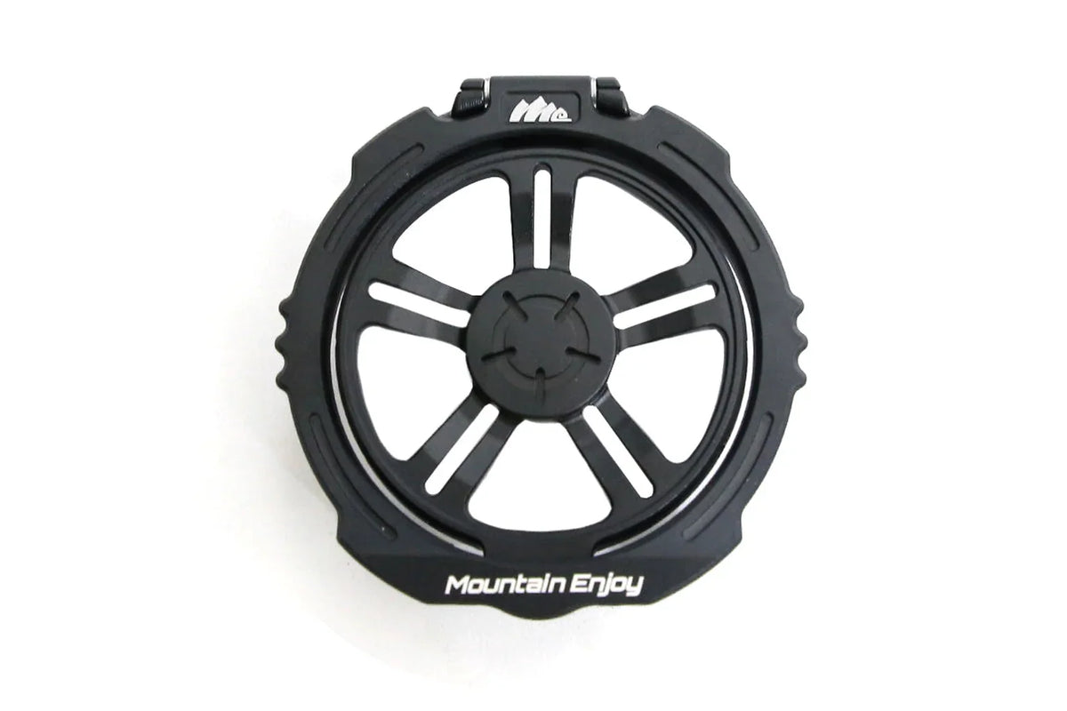 Black circular cup holder from the RAWME TANK 300 listing shown folded in the store product gallery