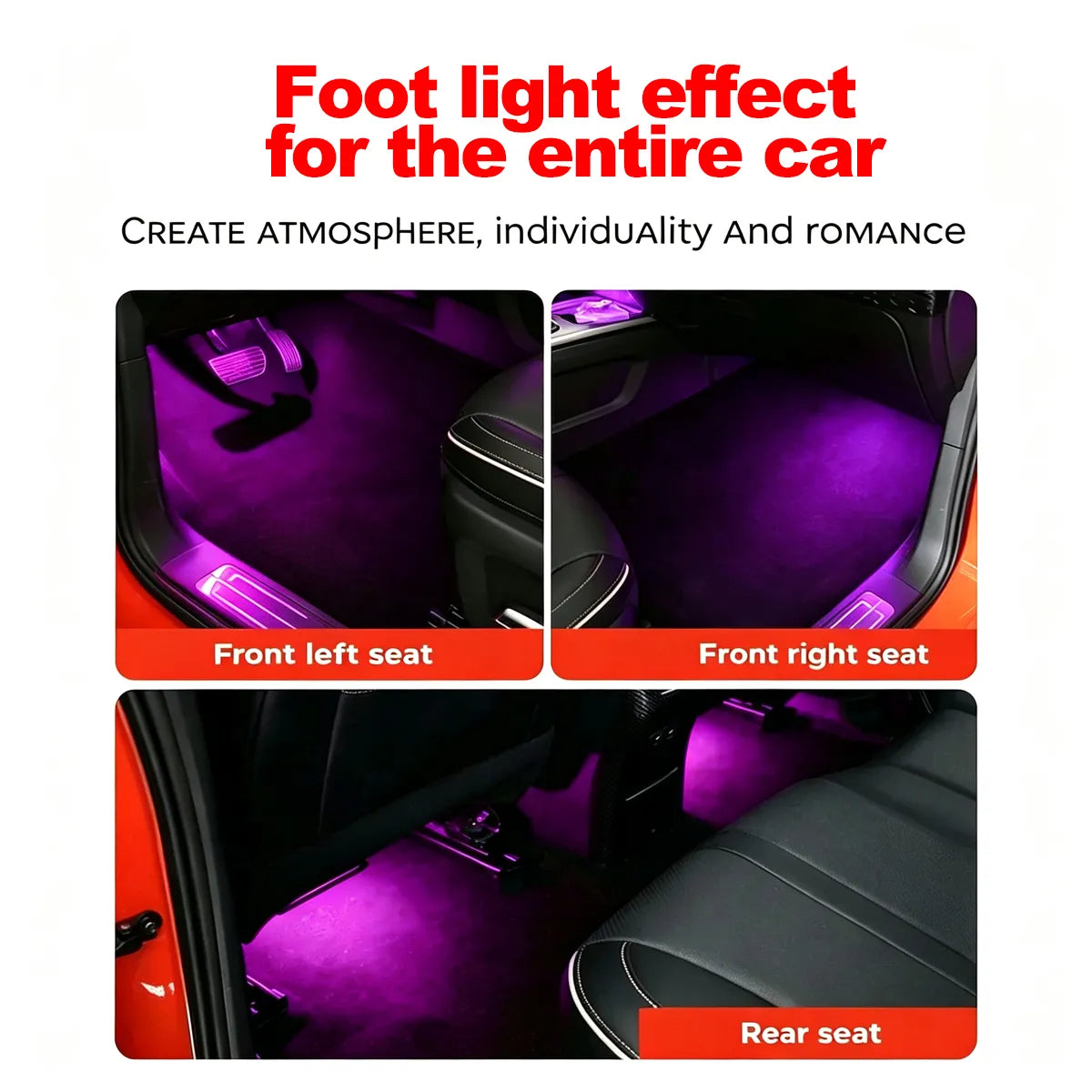 Bright multicolor lighting Tank 300