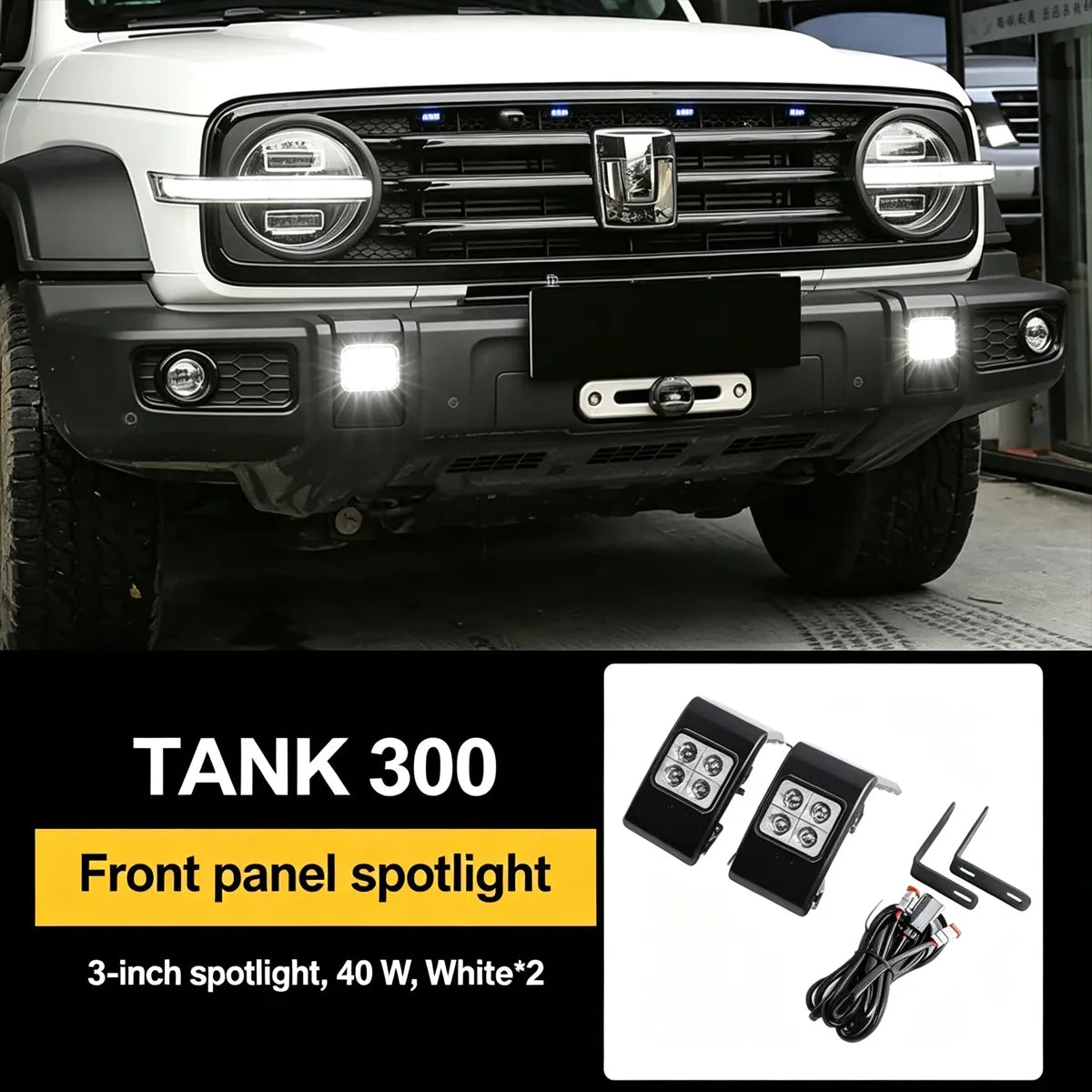 Front bumper spotlight Tank 300