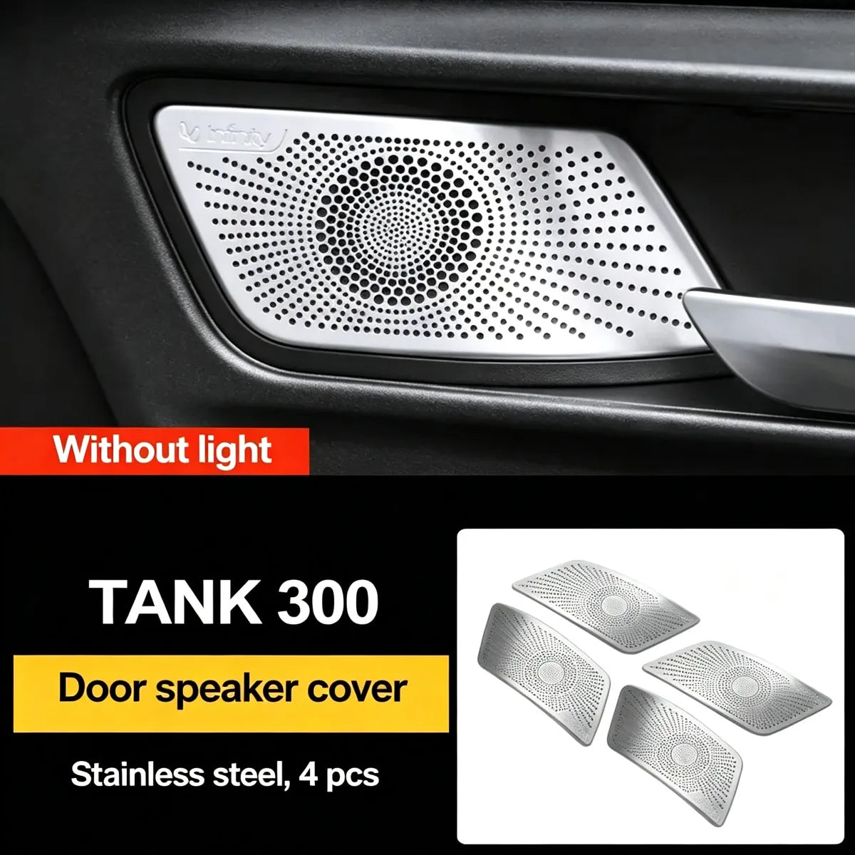 Accessories for Tank 300 LED-lighting of door speakers