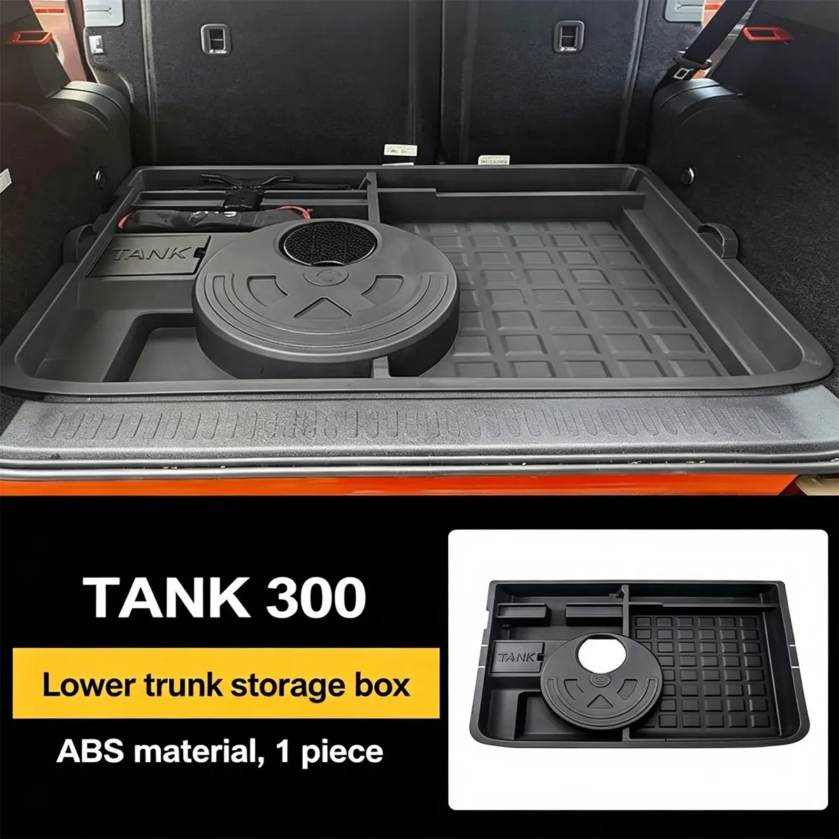 Organiser for the trunk Tank 300 – lower level of storage – Style 2