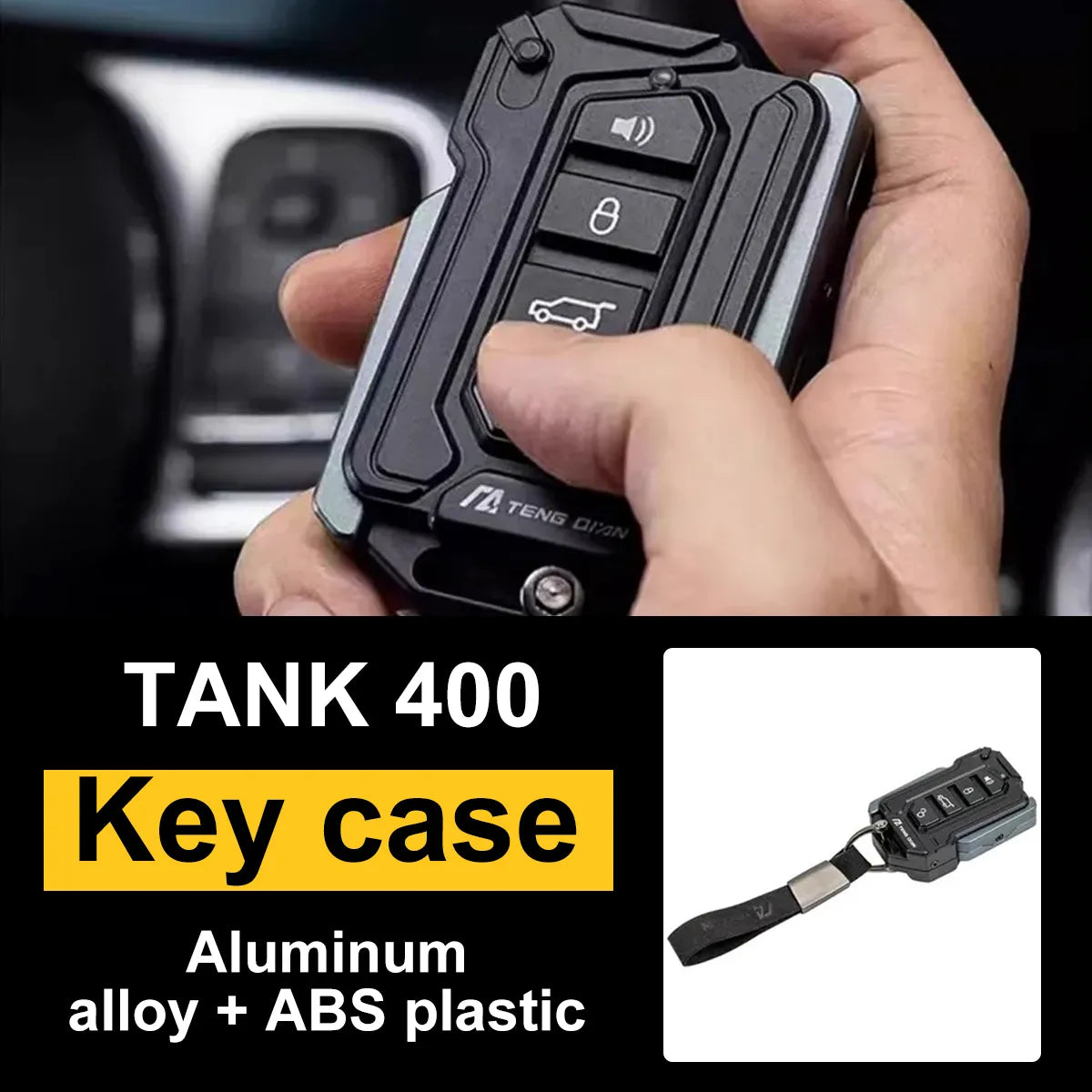 Mechanic-Style Roof Rack for Tank 400