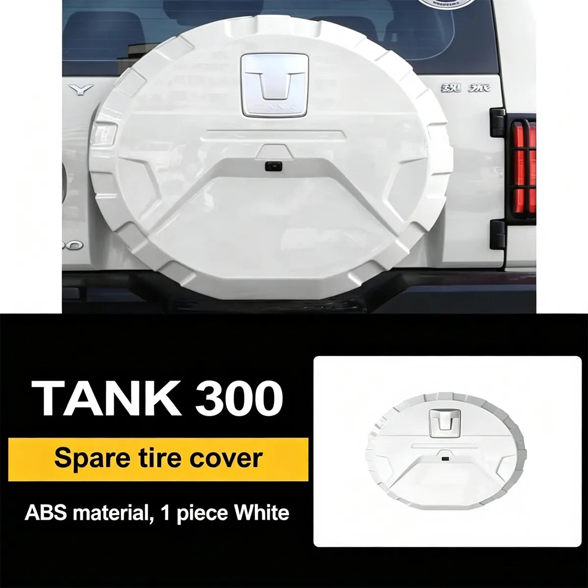 Hard Spare Wheel Cover for Tank 300