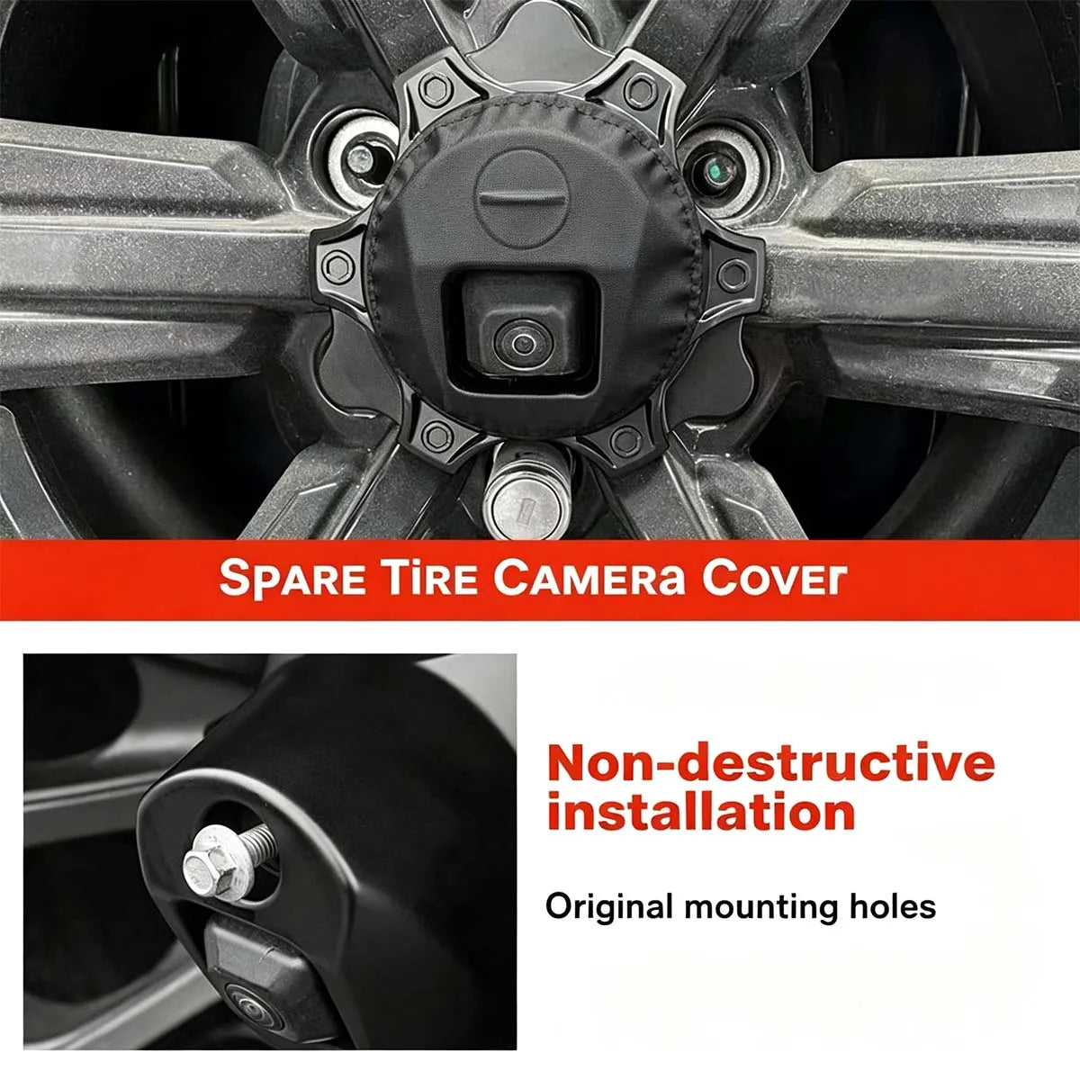Protective cover for Tank 300 spare wheel disc
