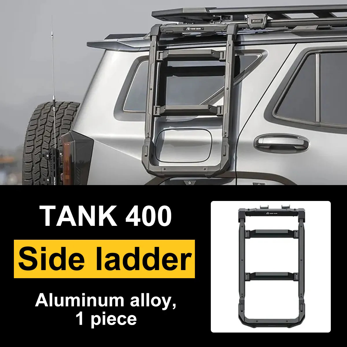 Mechanic-Style Roof Rack for Tank 400