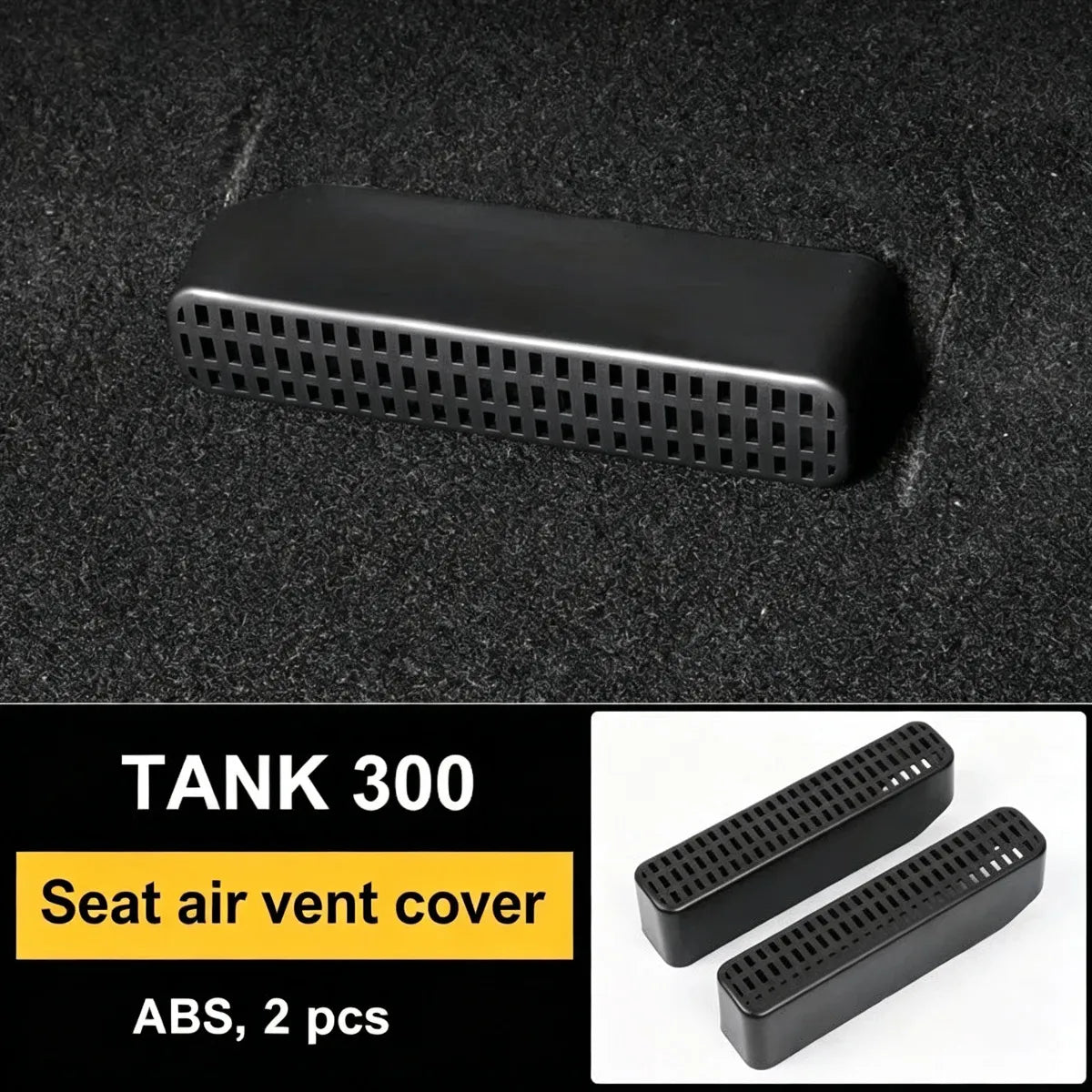 Duct grille under the seat Tank 300