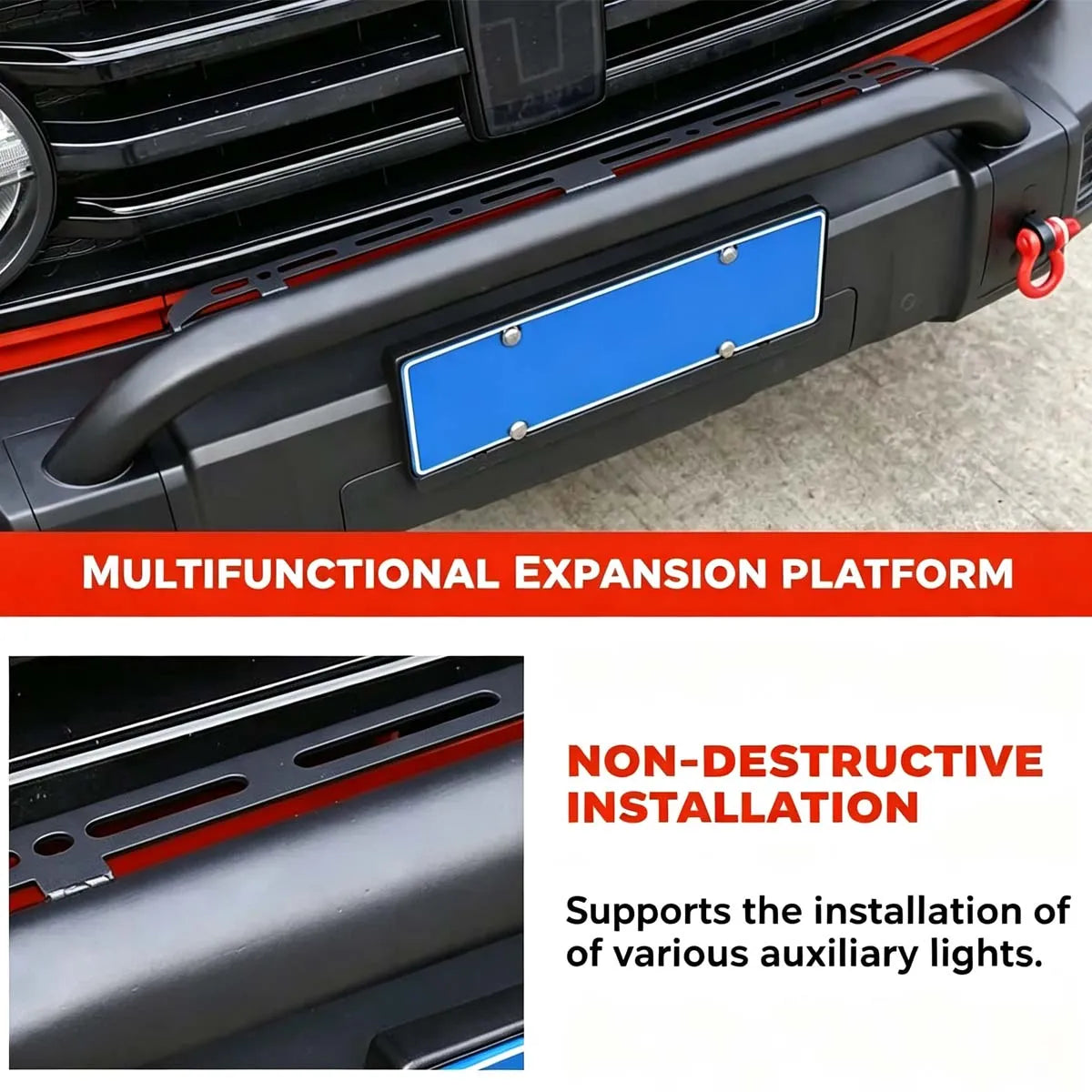 Front Bumper & Driving Light Mount Package for Tank 300