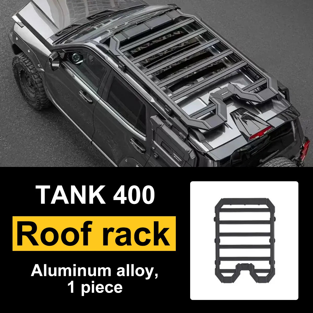 Mechanic-Style Roof Rack for Tank 400