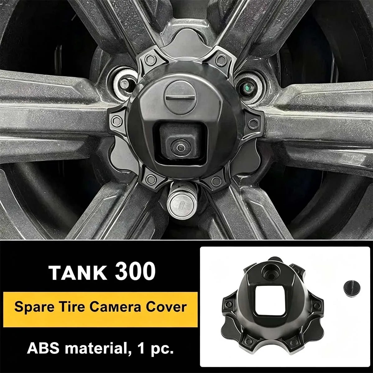 Protective cover for Tank 300 spare wheel disc – Style 2