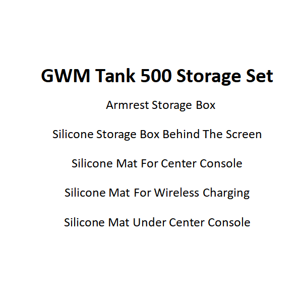 GWM Tank 500 Storage Set