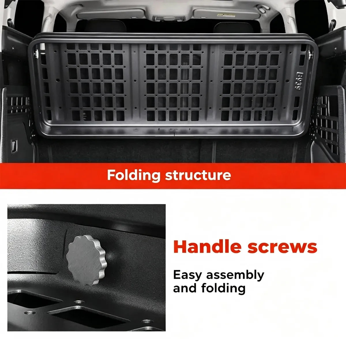 Rear Cargo Side Storage Shelves for Tank 300
