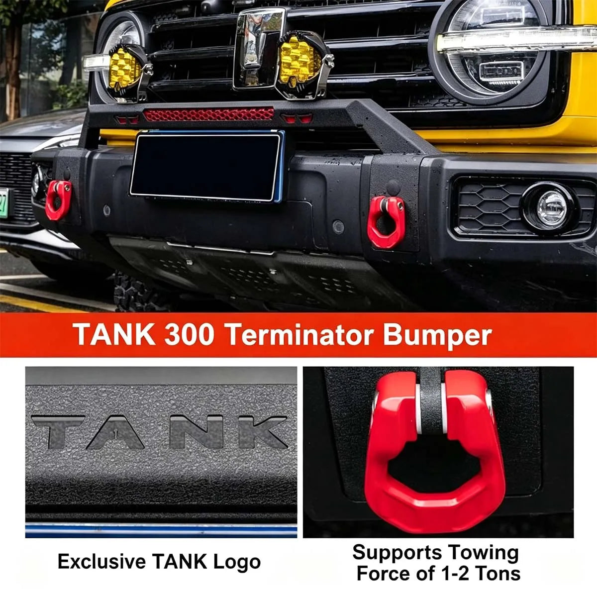 Front bumper Tank 300 – Style 4