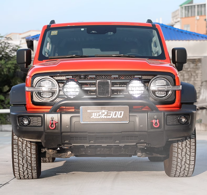 GWM Tank 300 PIAA Round Spotlight Modified Front Bumper Spotlight
