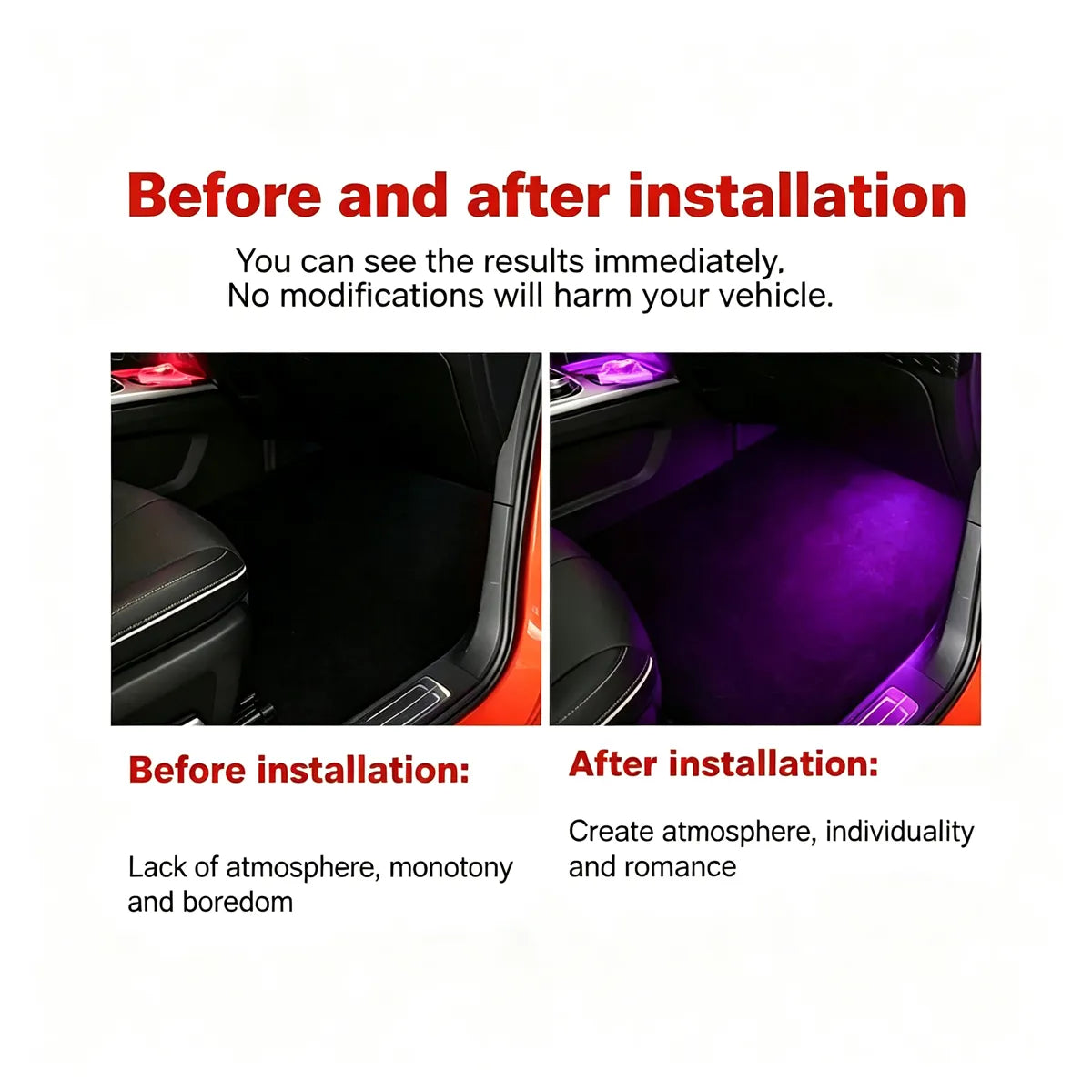 Bright multicolor lighting Tank 300