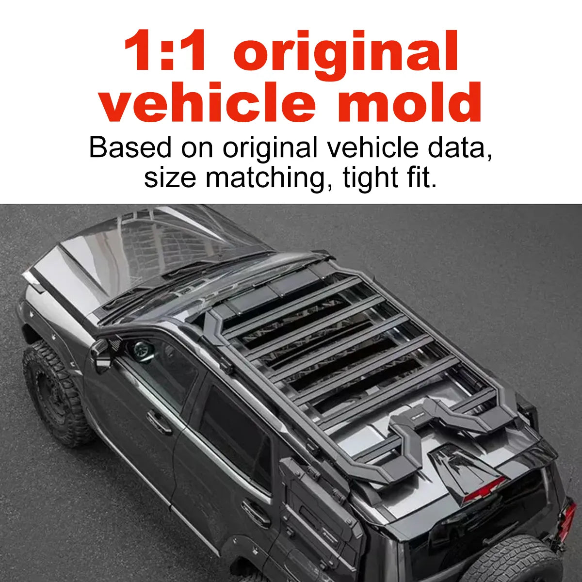 Mechanic-Style Roof Rack for Tank 400