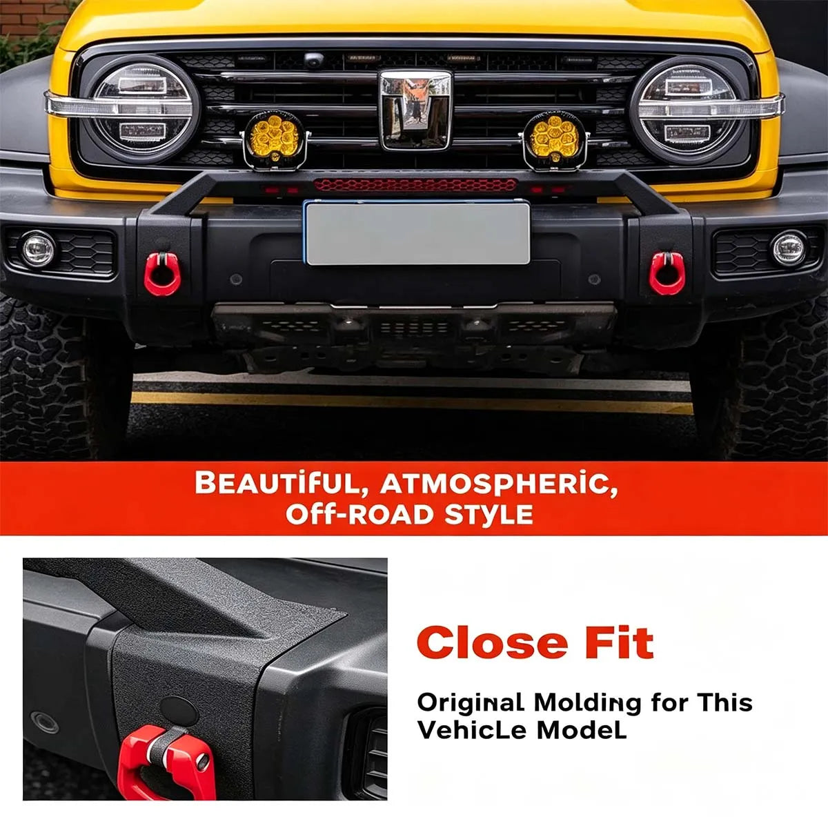 Front bumper Tank 300 – Style 8