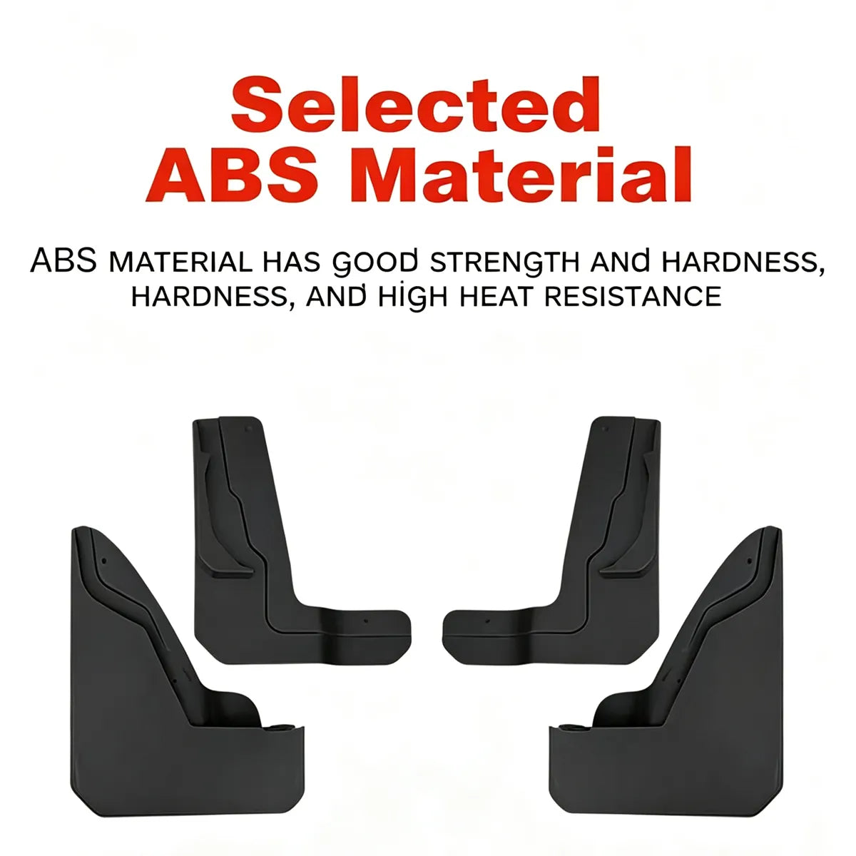 Set of onboard splashers for 4 wheels (front and rear) Tank 400 Hi4-T