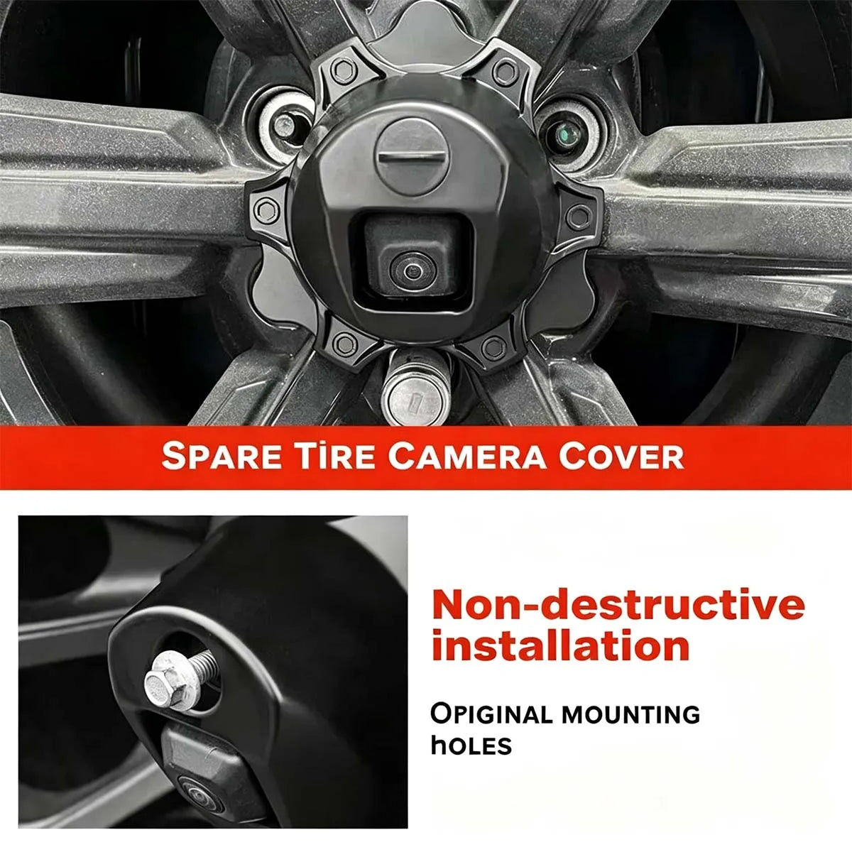 Protective cover for Tank 300 spare wheel disc – Style 2