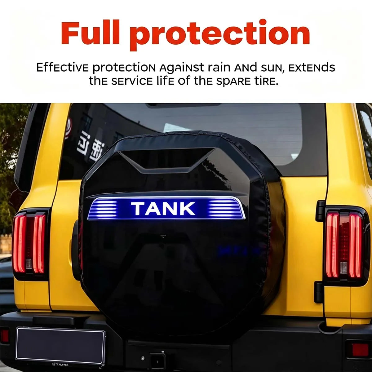 Cover for spare wheel Tank 300