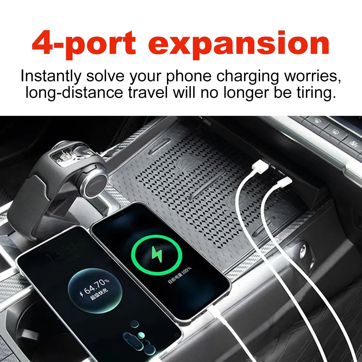 Universal expansion hub for charging Tank 400