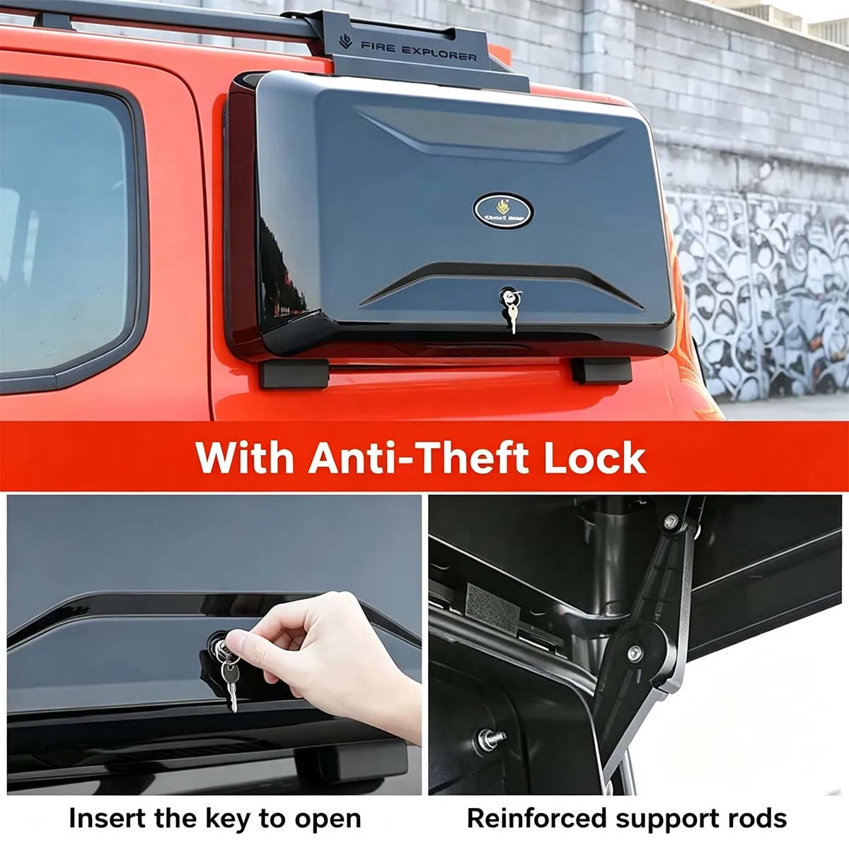 Side organiser case for Tank 300
