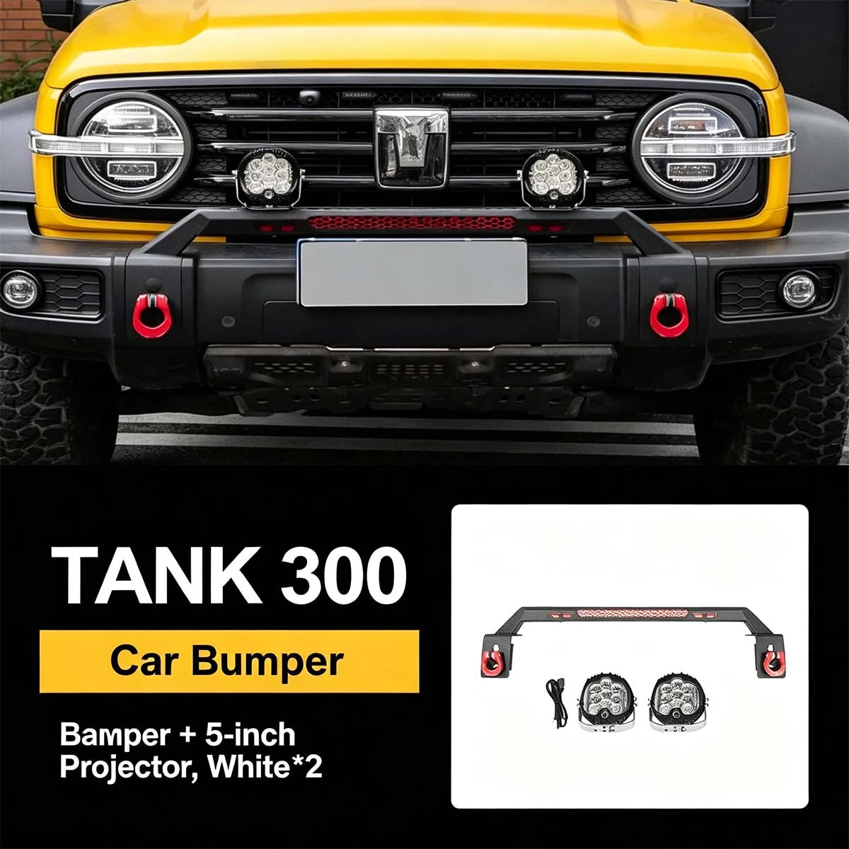 Front bumper Tank 300 – Style 8
