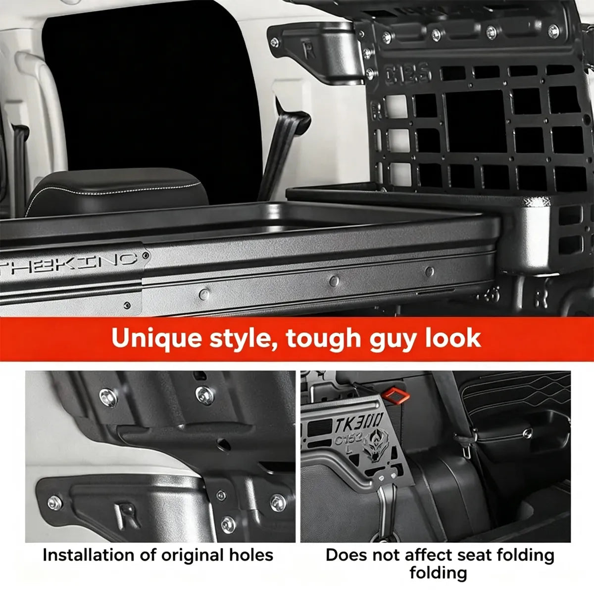 Rear Cargo Side Storage Shelves for Tank 300
