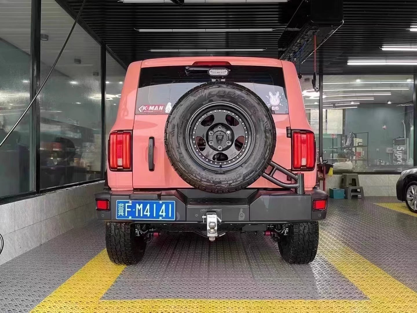 GWM Tank 300 Rear Bumper Spare Tire Base